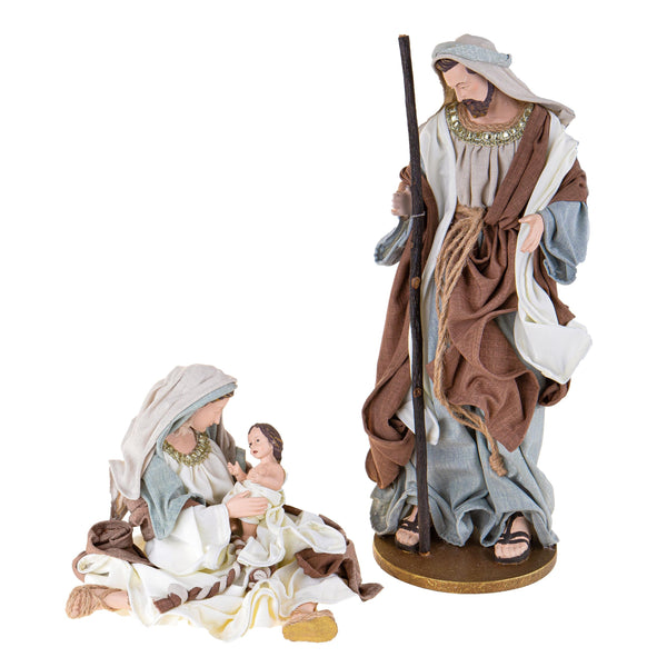 Natività 2 Personaggi H38 cm in Resina online