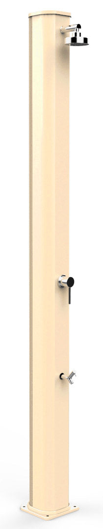 Doccia Solare da Giardino 40L Miscelatore e Lavapiedi Arkema Big Jolly Champagne Bronze sconto