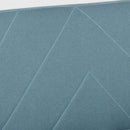 Divano Letto Clic Clac 182x64x80 cm in Tessuto Blu