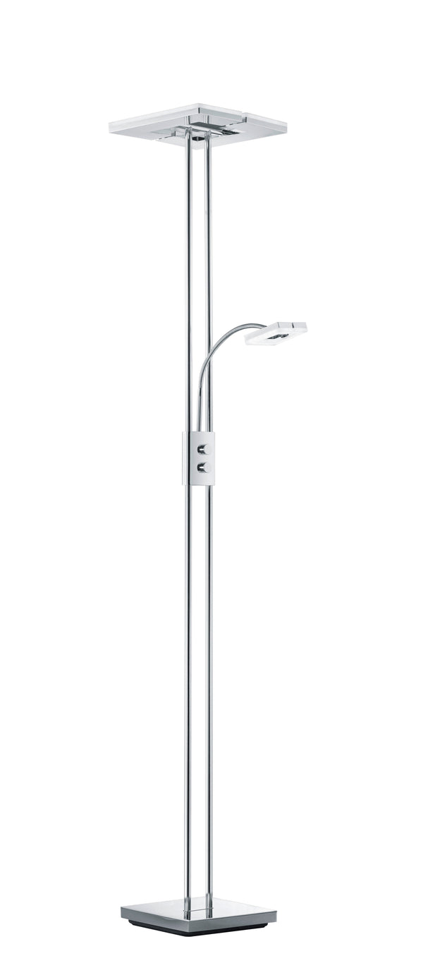 Piantana da Interno a LED in Metallo Cromo prezzo