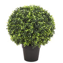 Bossolo Artificiale Sfera Altezza 50 cm Verde