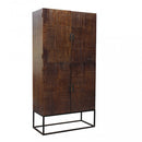 Mobile Harvey 96x46x182 h cm in Legno Marrone
