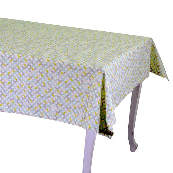 sconto Tovaglia Rettangolare 140x240 cm in Cotone 180 GSM Optical Verde Chiaro
