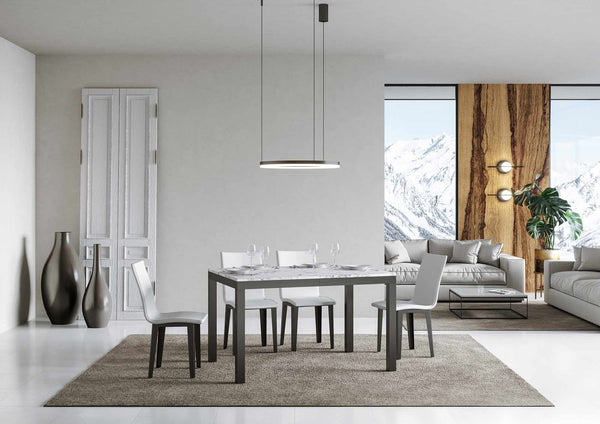 Tavolo Allungabile 120-224x90x80 cm Everyday Evolution Marmo sconto