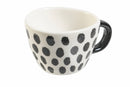 Set 6 Tazzine Caffè in Gres 90 ml Villa d'Este Home Tivoli Masai Black