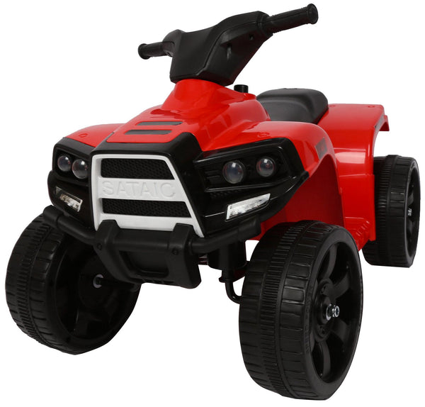 Mini Quad Elettrico per Bambini 6V Nero e Rosso sconto