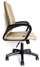 Sedia Poltrona Operativa da Ufficio in Similpelle Vandi Tortora