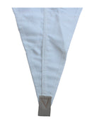 Tenda Vela da Giardino Triangolare 400x400x400 cm in Poliestere 210 gr Bianco