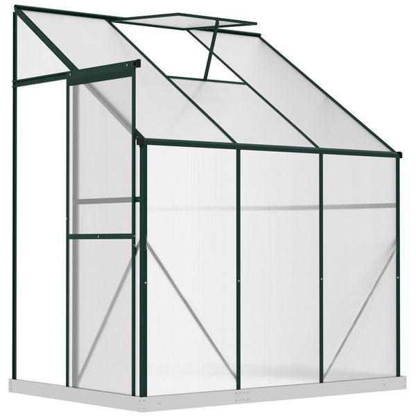 Serra da Parete 192x127x220 cm Porta Scorrevole in Policarbonato Trasparente sconto