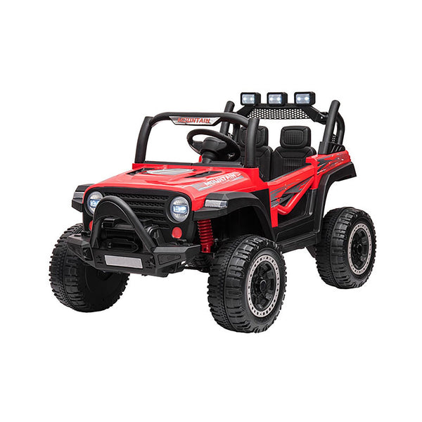 sconto Macchina Elettrica per Bambini 12V Fuoristrada Offroad Mountain Rosso