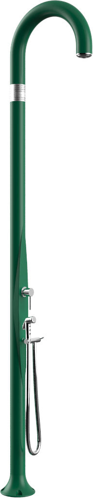 Doccia da Esterno Giardino Miscelatore e Doccetta Mobile Arkema Funny Yin Verde Scuro online