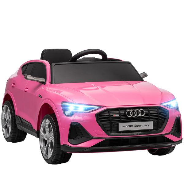 Macchina Elettrica per Bambini 12V con Telecomando Luci e Musica Rosa sconto
