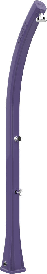 acquista Doccia Solare da Esterno Giardino 23L Miscelatore e Lavapiedi Arkema Happy Viola
