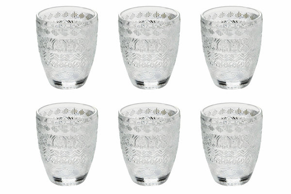 acquista Set 6 Bicchieri per Acqua in Vetro 280 ml Villa d'Este Home Tivoli Mexico