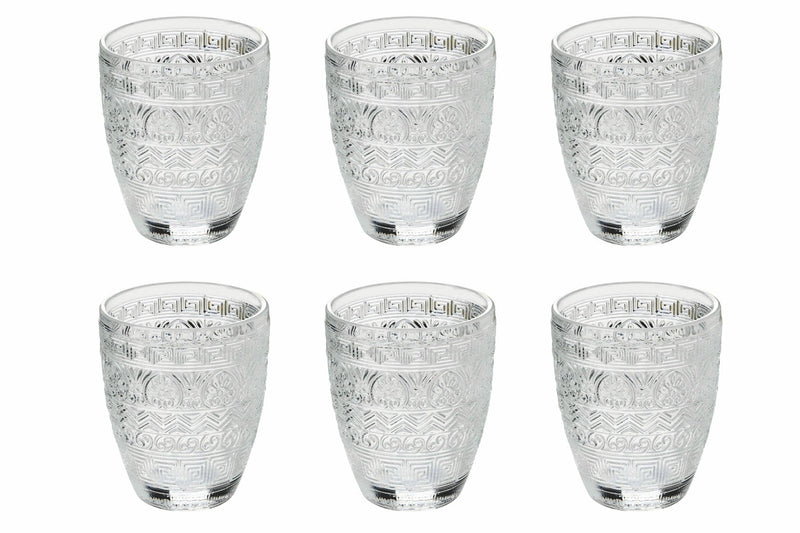 Set 6 Bicchieri per Acqua in Vetro 280 ml Villa d'Este Home Tivoli Mexico