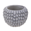 Contenitore Decorativo con Decorazione in Rilievo Ø 24 cm