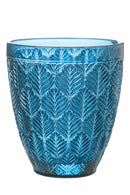 Set 6 Bicchieri Acqua in Vetro 300 ml Villa d'Este Home Tivoli Bali Leaf