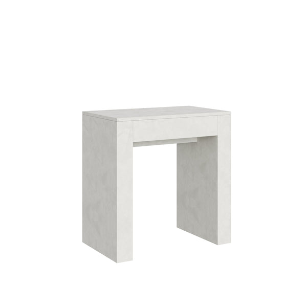 Consolle Allungabile 78-299x47x80 cm in Nobilitato Bianco sconto