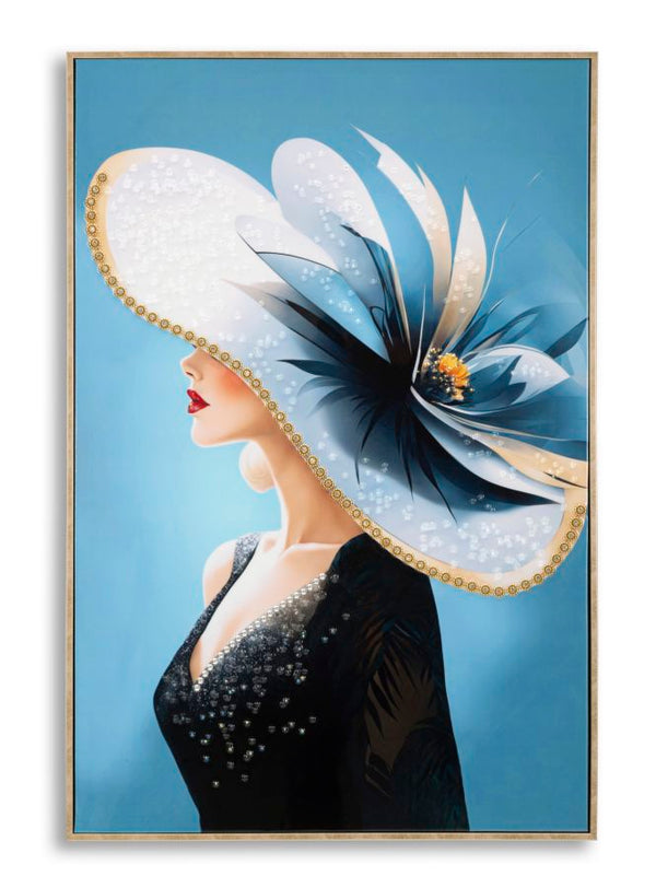 prezzo Dipinto su Tela Laccato Dori con Cornice 62x4x92 cm in Pino e Tela e Plastica