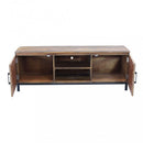 Mobile TV Bridger 150x40x55 h cm in Legno Marrone
