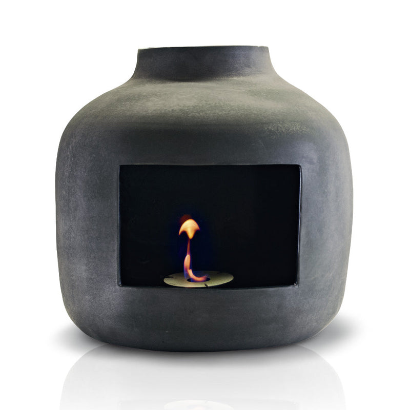 Camino a Bioetanolo da Parete in Ceramica 50x60 cm Ferazzoli Apple Canna di Fucile