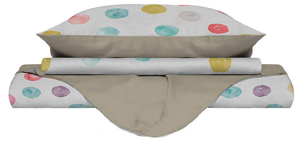 online Copripiumino con Federe Stampato in Microfibra Baloon Varie Misure