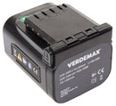 Batteria 4 Ah per Forbice FE16 PRO e Potatore PE16 PRO Verdemax Grigio Verde    