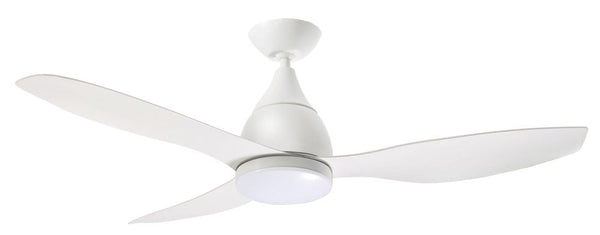 online Ventilatore da Soffitto con 3 Pale e LED Ø130 cm 5 Velocità Martec Vantage Bianco