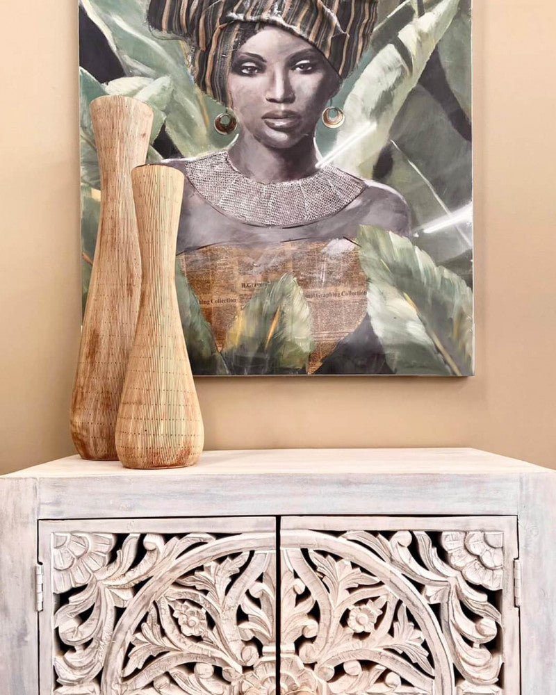 Mobile Cornell 80x40x80 h cm in Legno Marrone