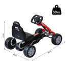 Go-Kart a Pedali per Bambini Rosso 