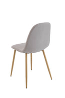 Sedia in Tessuto 43,5x45x90cm TFT Bing Tortora