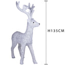 Renna con 370 Led H135 cm in Plastica