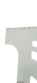 Copri Condizionatore 96x52x82 cm in Alluminio Glam L Bianco Seconda Scelta