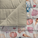 Trapuntino Estivo 100gr con Stampa in Microfibra Marea Varie Misure