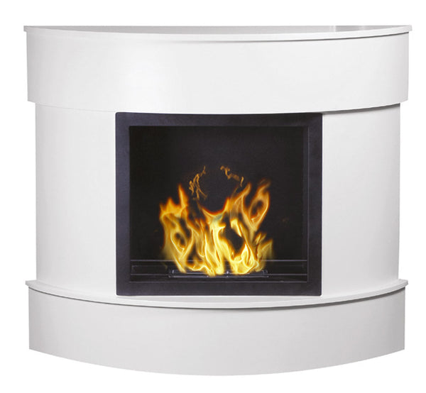 Camino a Bioetanolo da Pavimento 113x96,5 cm Menzi Kristal Bianco sconto