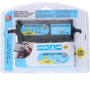 Caricabatterie Mantenitore Batteria Auto Moto Portatile Cavetti 6V 12V All Ride