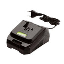 Caricabatteria Rapido per Batterie Verdemax 20V 2A Nero      