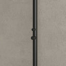 Doccia da Giardino in Acciaio Inox con Sistema C-box Sined Olbia Nero 