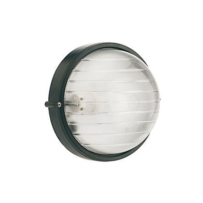 Lampada Plafoniera Tonda Piccola Colore Nero per Esterno Linea Industriale Sovil acquista