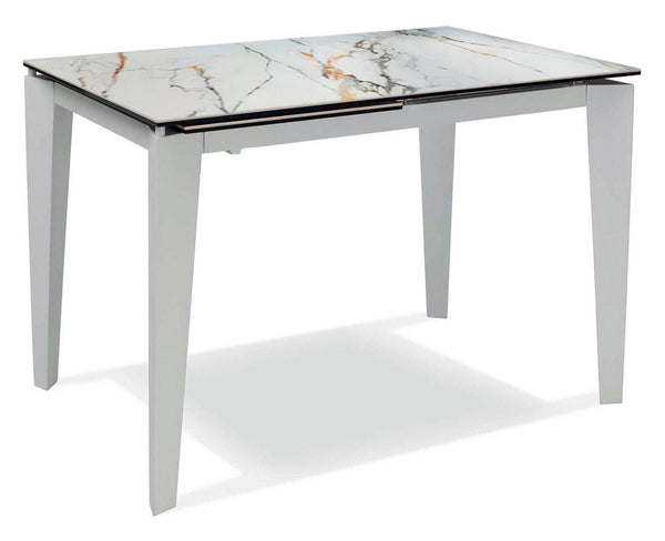 Tavolo Allungabile 80x120/170x76 cm in Ceramica Marmo Calacatta Ceramica 2 online