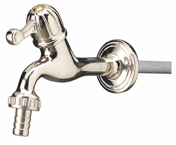 sconto Rubinetto per Fontana da Giardino in Ottone Cromato Belfer RUB/011C