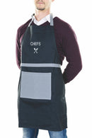 Set Chef Grembiule Guanto e Presina in Cotone VdE Tivoli 1996 Nero