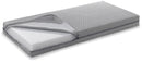 Materasso per Culla Lettino 60x125 cm H12 cm Italbaby Termoclima Bianco