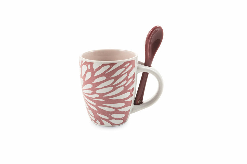 Set 6 Tazzine da Caffè Ø6x6,5 cm in Ceramica Villa d'Este Home Tivoli Aurora