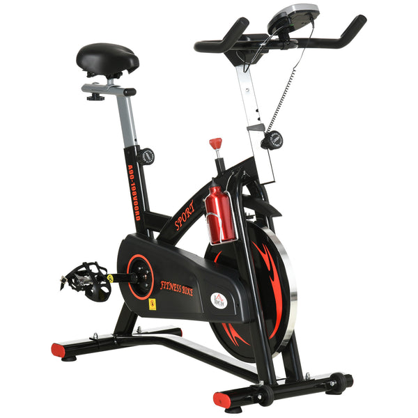 Cyclette Volano da 10kg 47x120x104,5-117 cm con Schermo LCD e Resistenza Magnetica online
