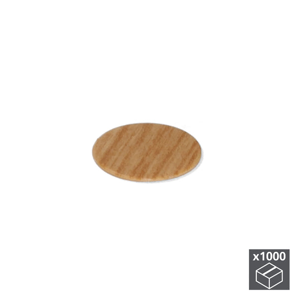 Tappi Copriforo Adesivo 13 mm Effetto Rovere 1.000 Pezzi Emuca online