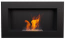 Camino a Bioetanolo da Parete 64,8x37,4 cm Flig Washington Nero
