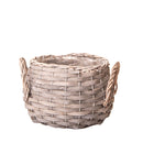 Set 4 Contenitori Decorativo 18 H 16 cm con Manici 