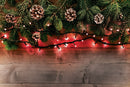 Luci di Natale 180 Minilucciole 7,8m Rosse da Interno Soriani