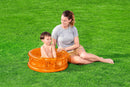 Piscina Gonfiabile per Bambini 3 Anelli Ø64x25 cm Bestway 51112 Arancione